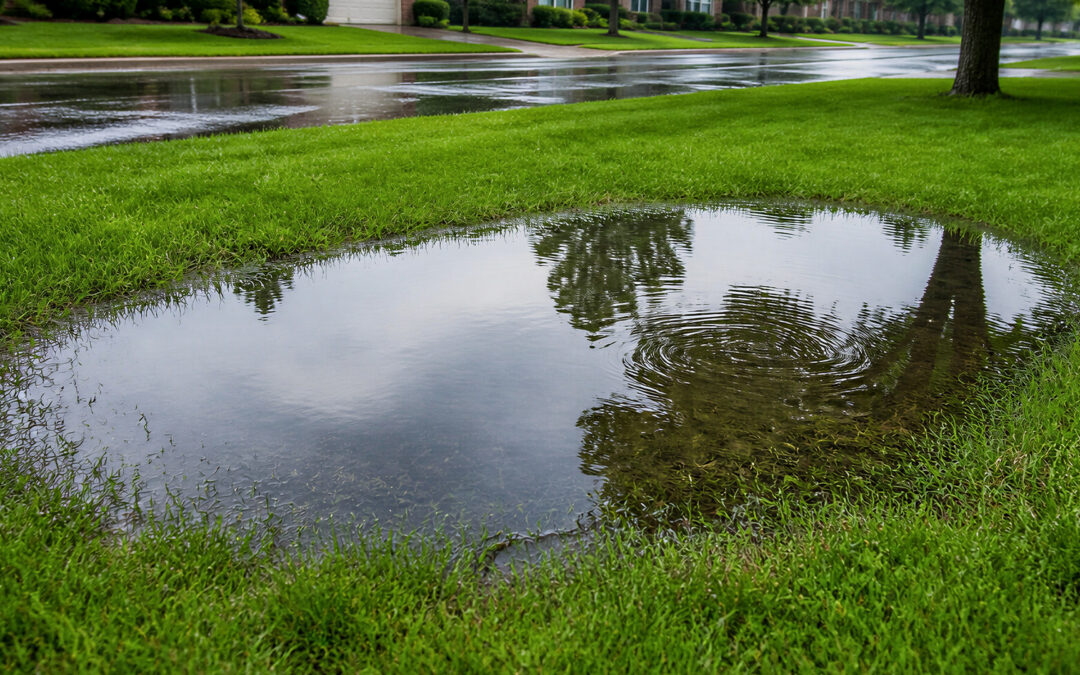 Water Pooling in Your Yard After Heavy Rain? Causes & Fixes